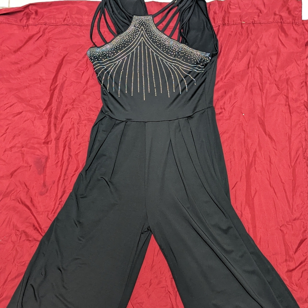 Large Chicme Women's Black Jumpsuit